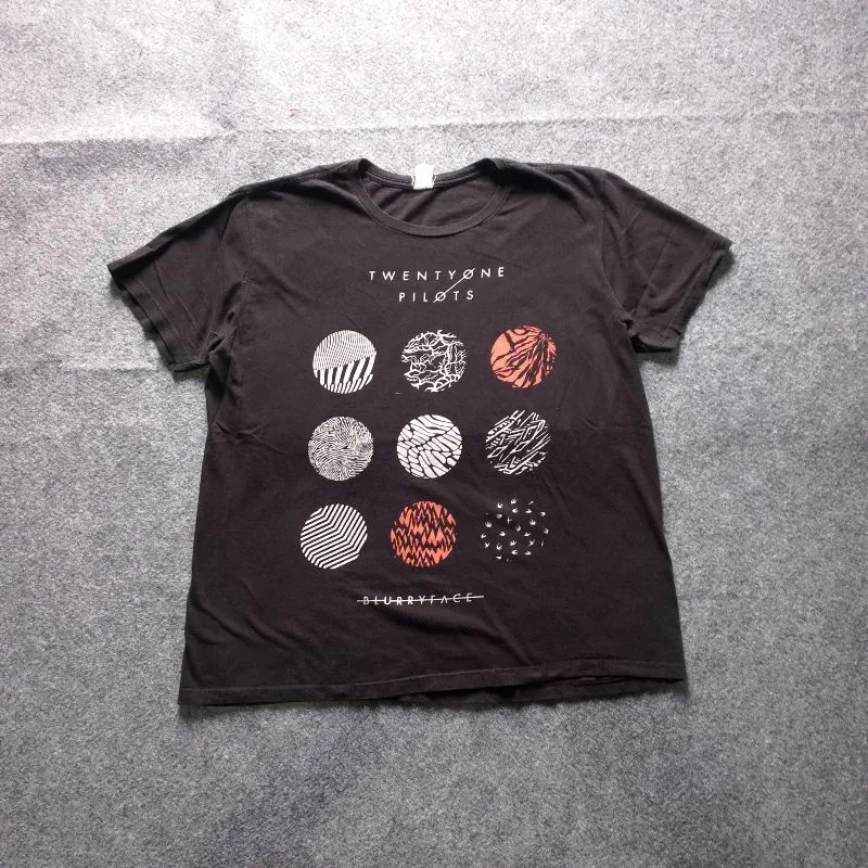 Casual T-shirt Pria black photo 1