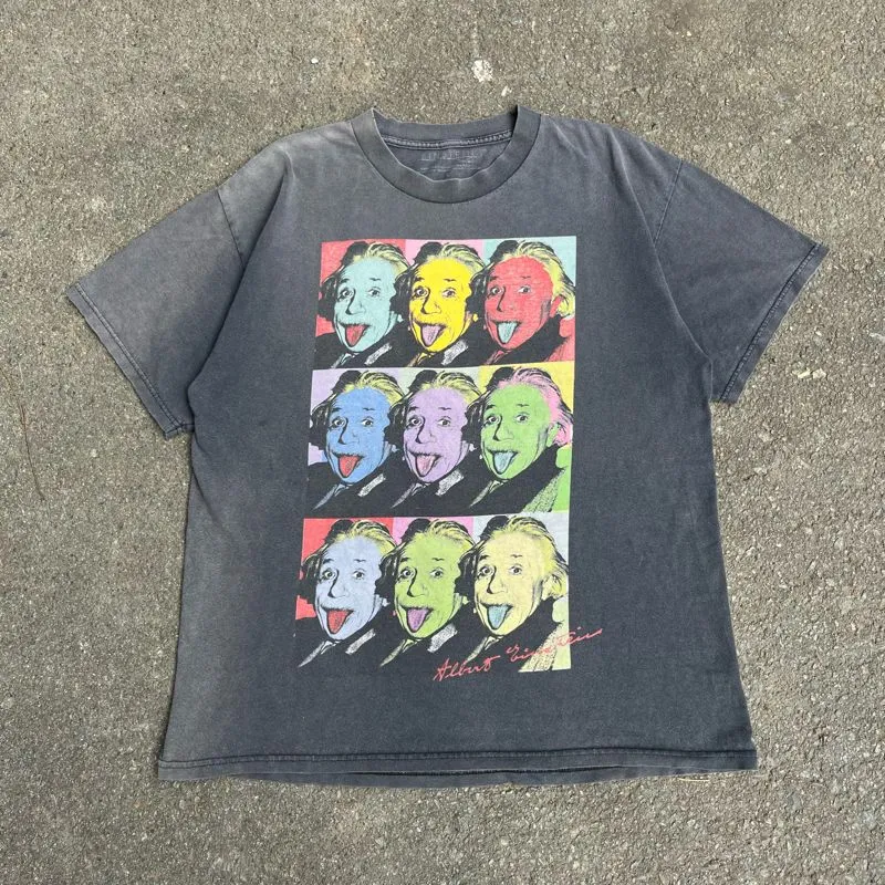 Made in USA Vintage Streetwear T-shirt Pria gray photo 1