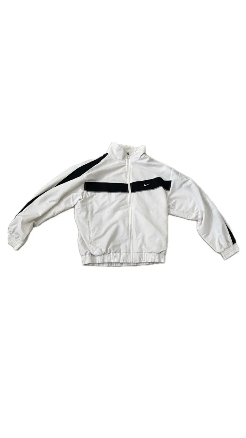 Nike Sportswear Windbreaker Pria white black photo 1