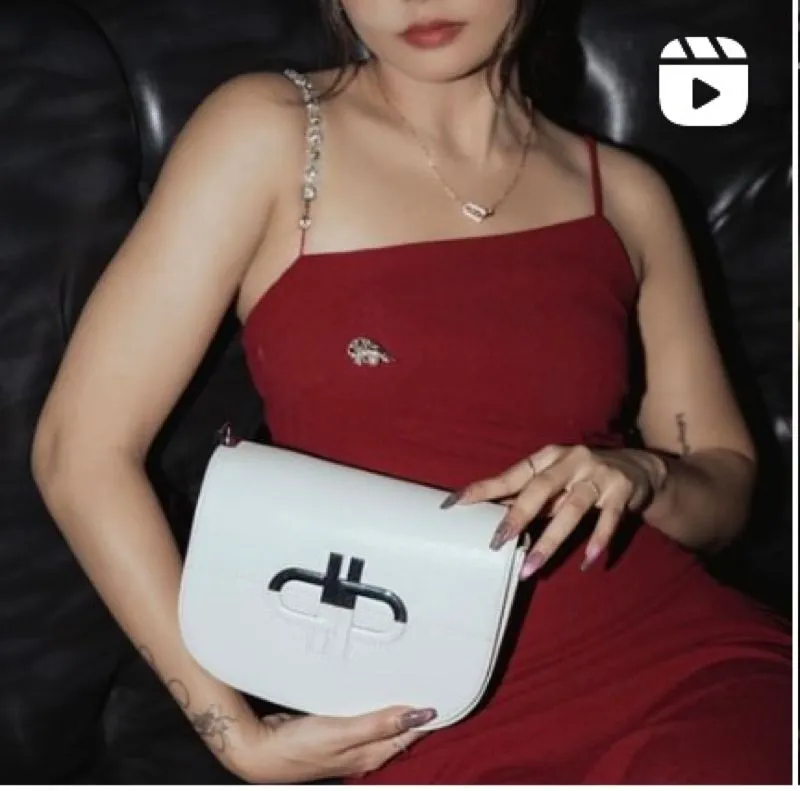 Pedro Luxury Casual Handbag Wanita white cream photo 1