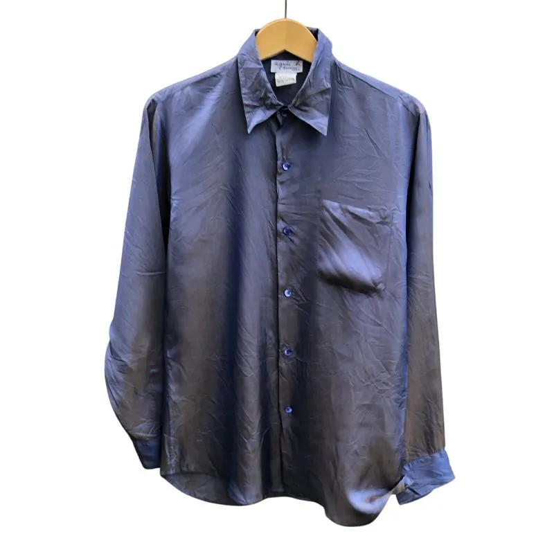 Agnès B Homme Luxury Minimalist Casual shirt Pria multicolor photo 1