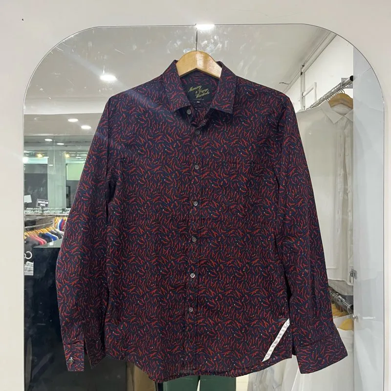 Japanese brand Streetwear Casual Formal shirt Pria multicolor photo 1
