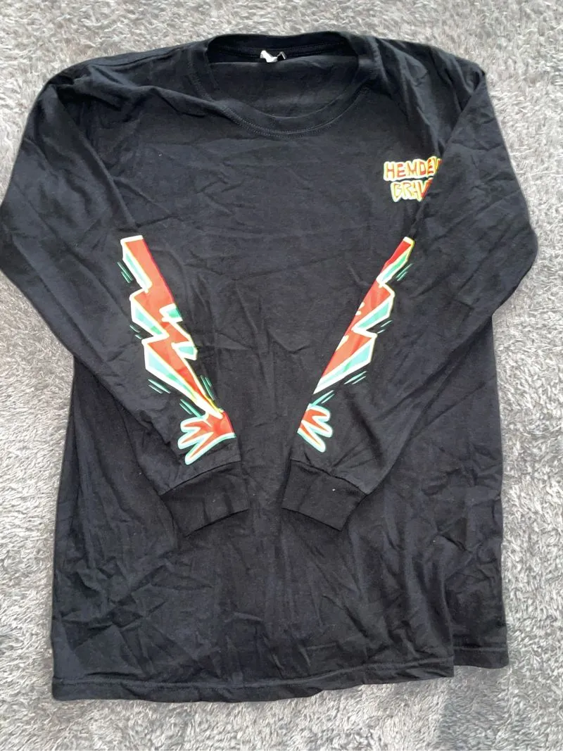 Skater Sportswear Casual shirt Pria multicolor black photo 1