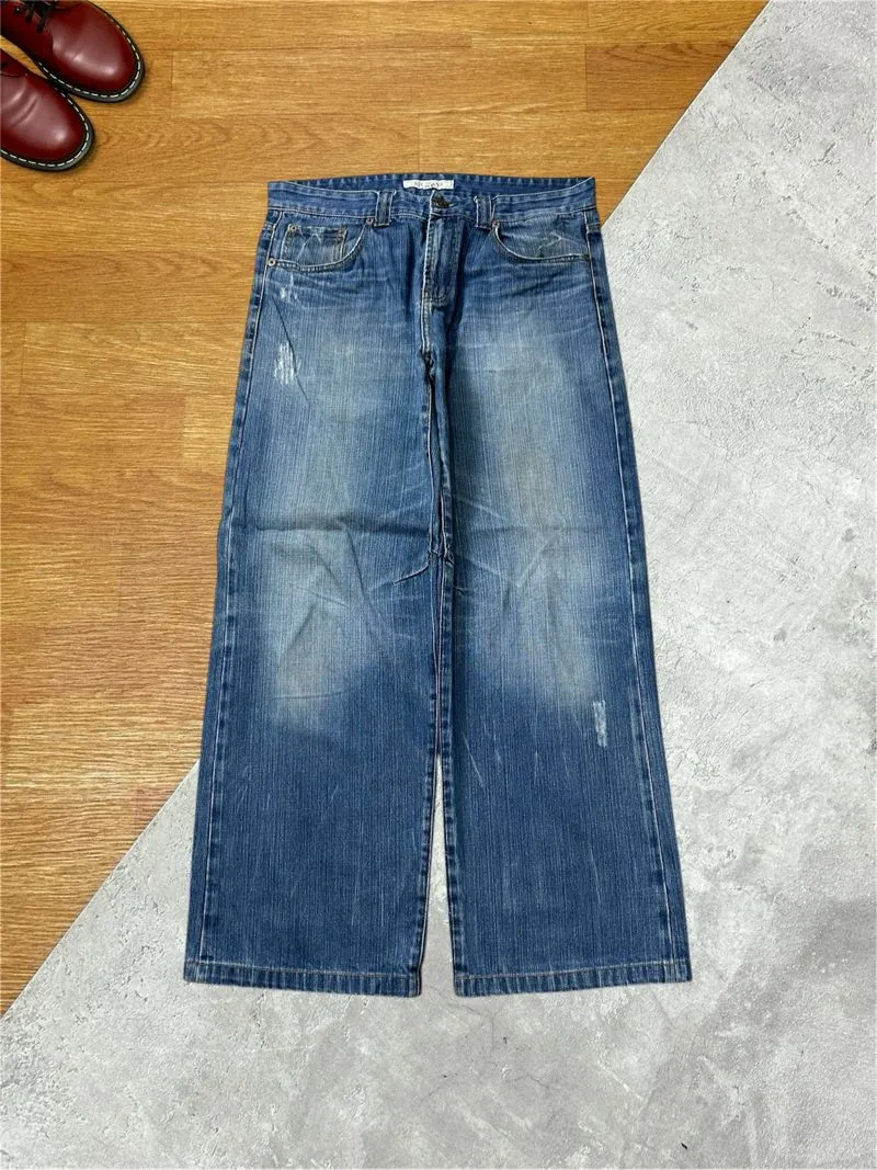 NII Vintage Streetwear Jeans Pria blue photo 1