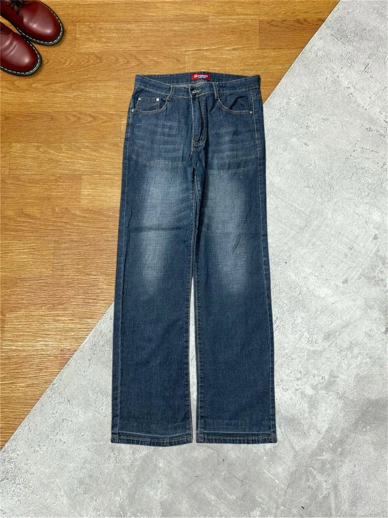 Vintage Streetwear Jeans Pria black photo 1
