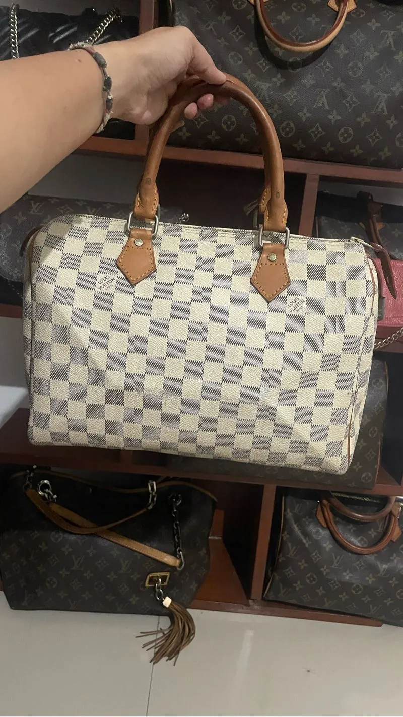 Louis Vuitton Luxury Handbag Wanita white photo 1