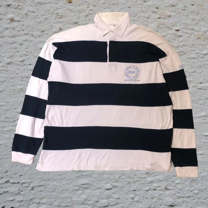 Carhartt Minimalist Casual Polo shirt Pria white navy photo 1