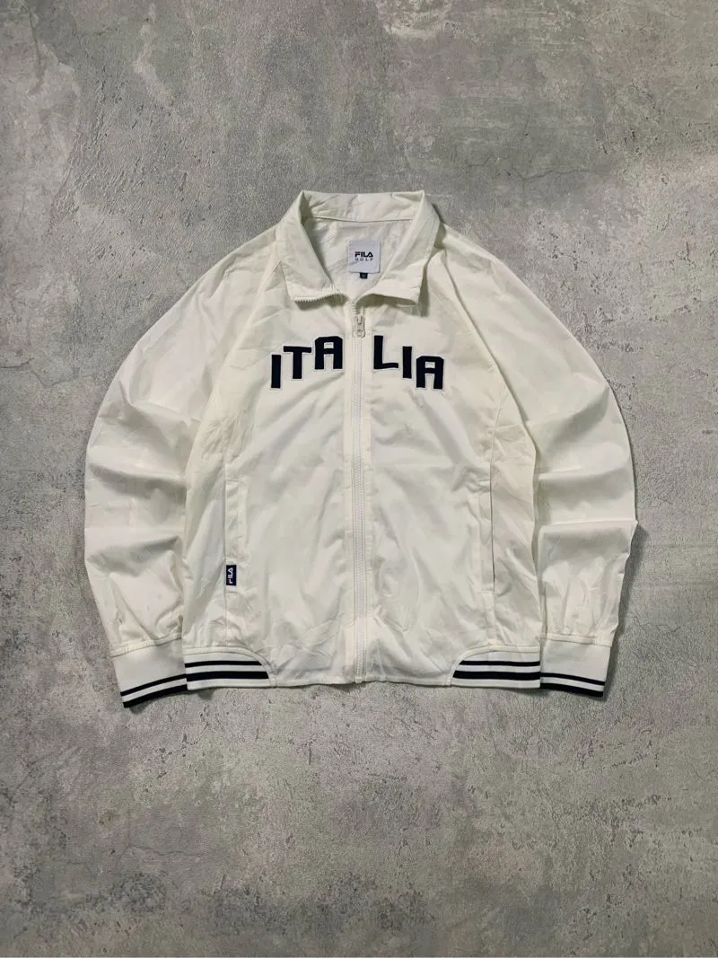 Fila Sportswear Casual Track jacket Pria white photo 1
