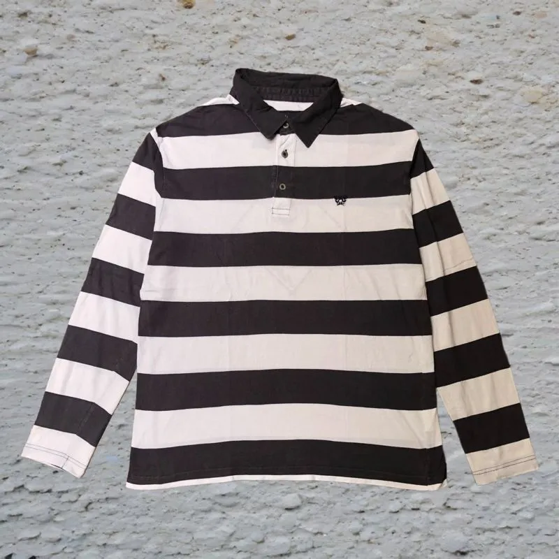Carhartt Luxury Casual Polo shirt Pria white black photo 1