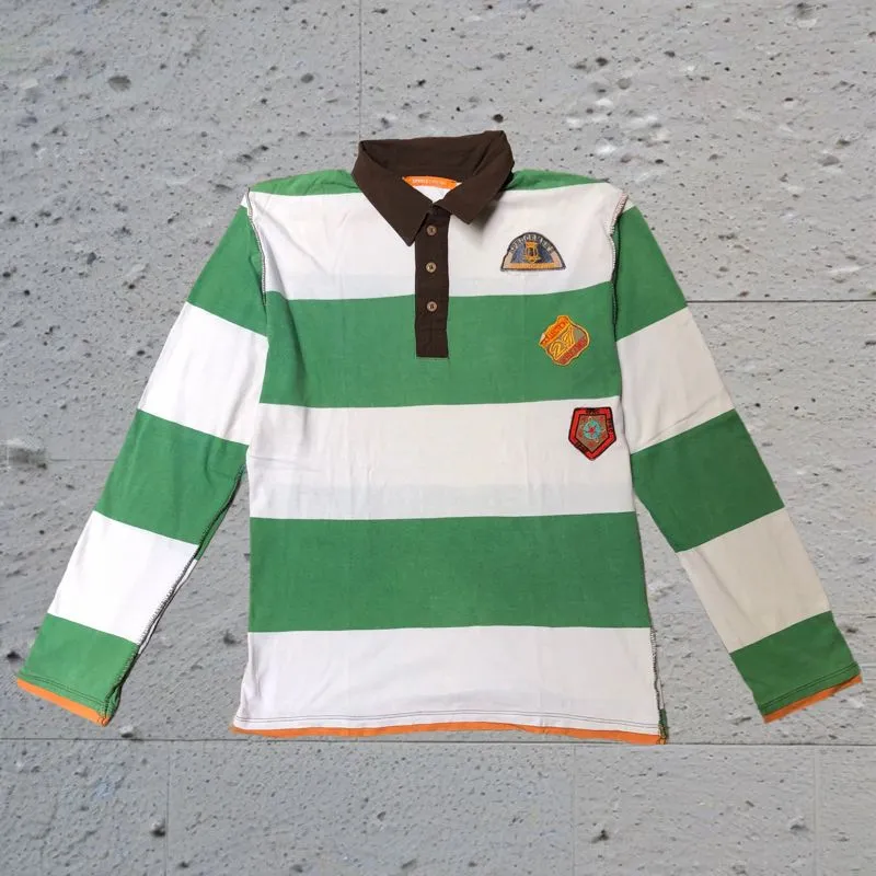 Carhartt Luxury Casual Polo shirt Pria multicolor green photo 1
