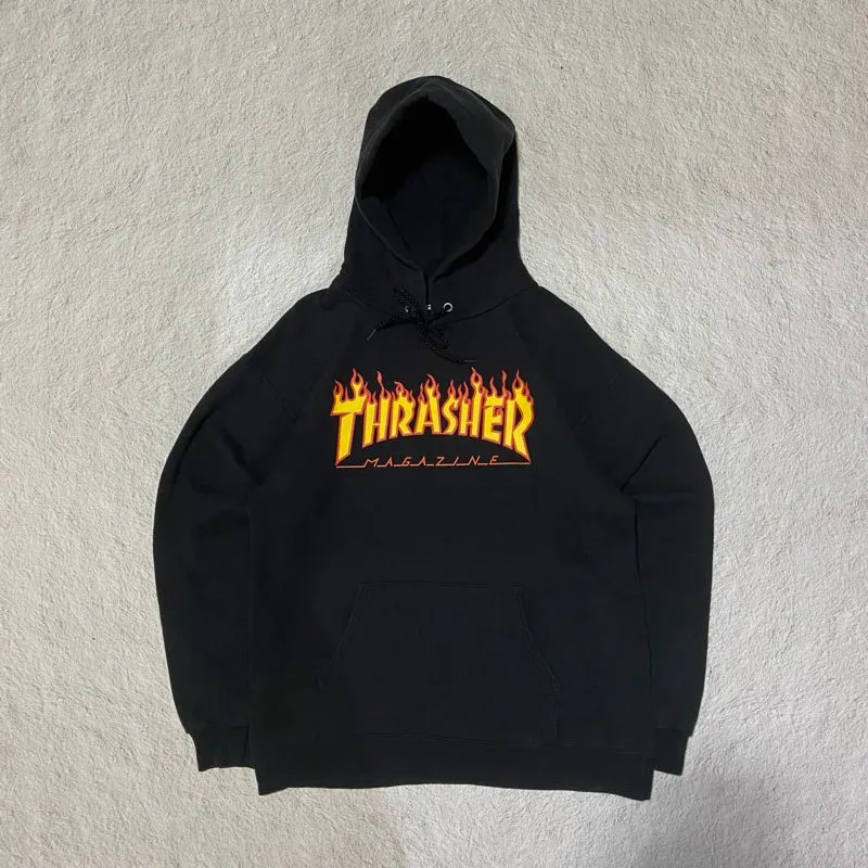 Thrasher Minimalist Hoody Pria black photo 1