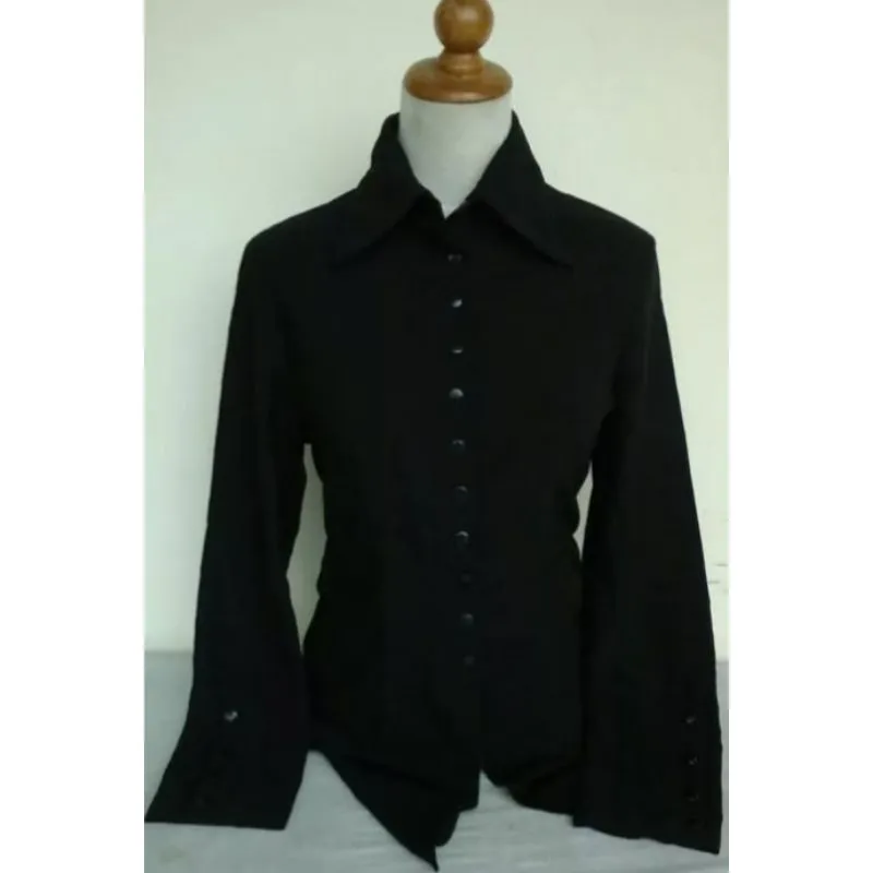 Casual Shirt Wanita black photo 1