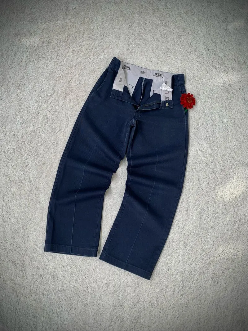 Dickies Streetwear Casual Casual pants Pria navy photo 1