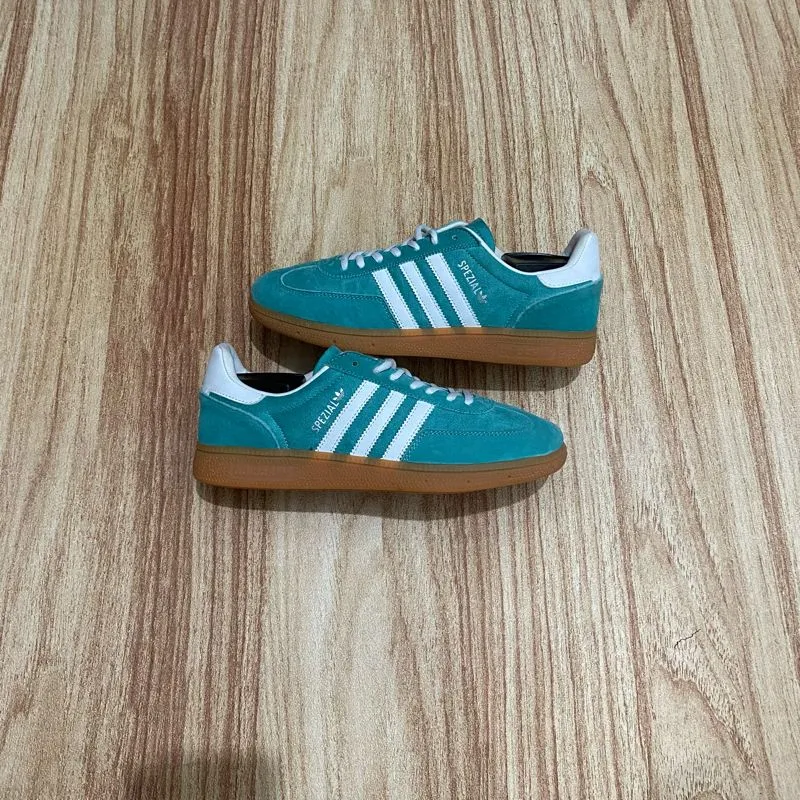 Adidas Casual Sneakers Pria white green photo 1