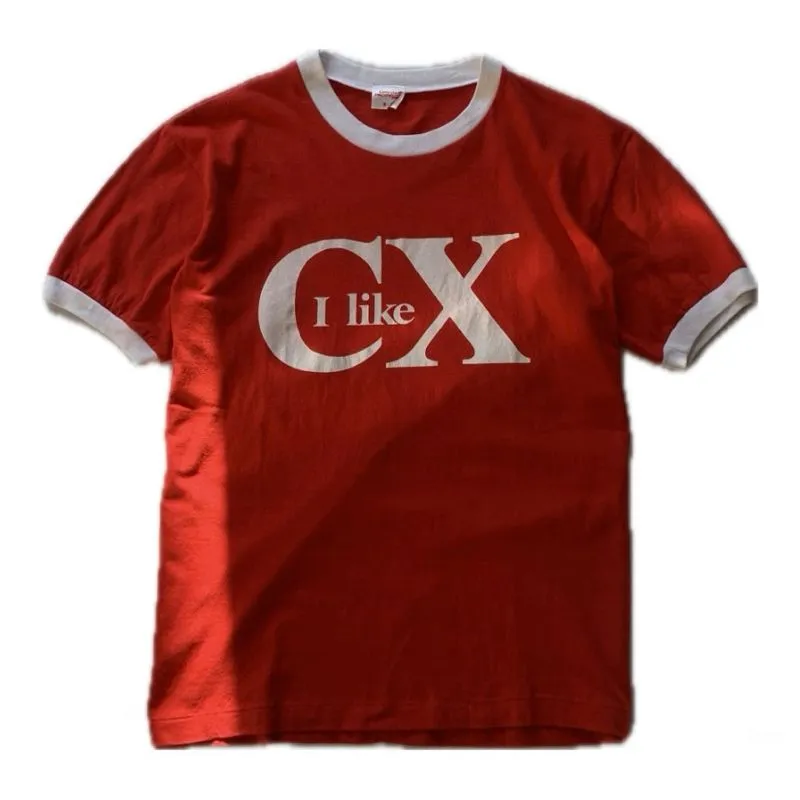 Japanese brand Vintage Y2K T-shirt Pria red photo 1