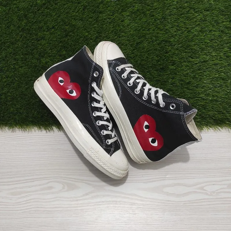 Converse Casual Sneakers Pria white black photo 1