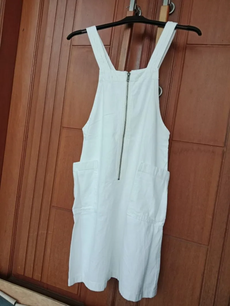 Casual Midi dress Wanita white photo 1