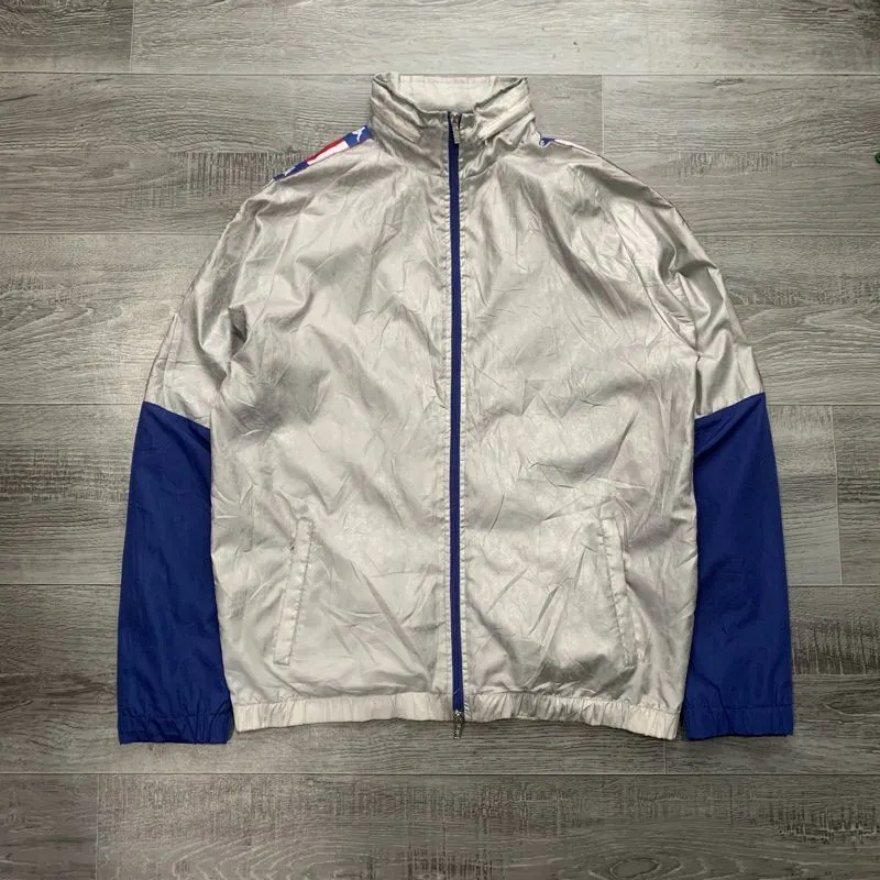 Kappa Sportswear Casual Windbreaker Pria gray photo 1