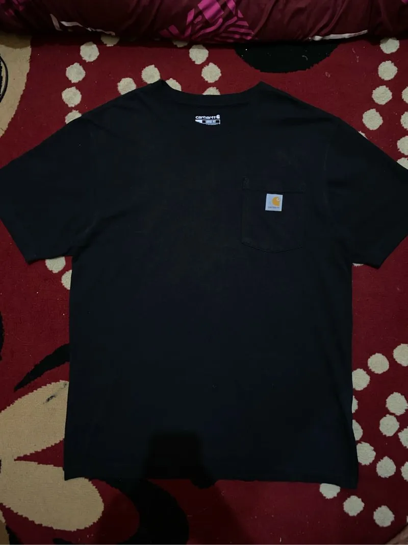 Carhartt Vintage T-shirt Pria navy photo 1