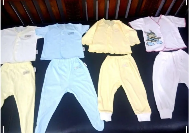 Casual Baju bayi Kids pink blue photo 1