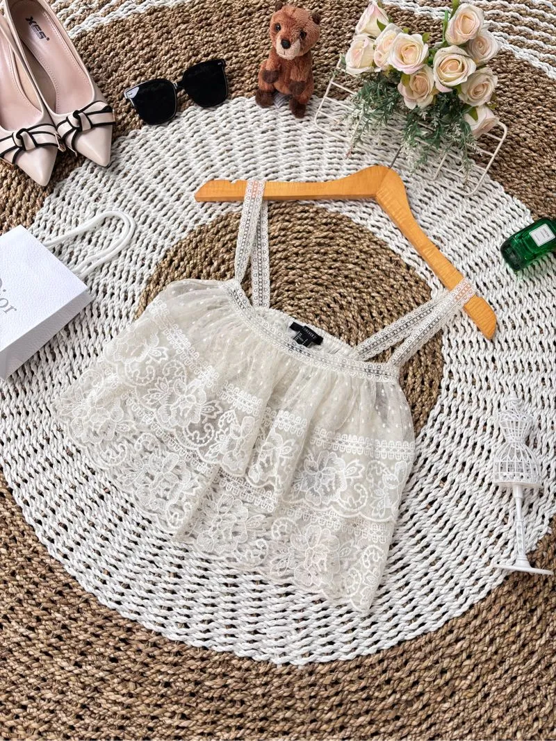 Forever 21 Coquette Casual Sweatshirt Wanita white photo 1