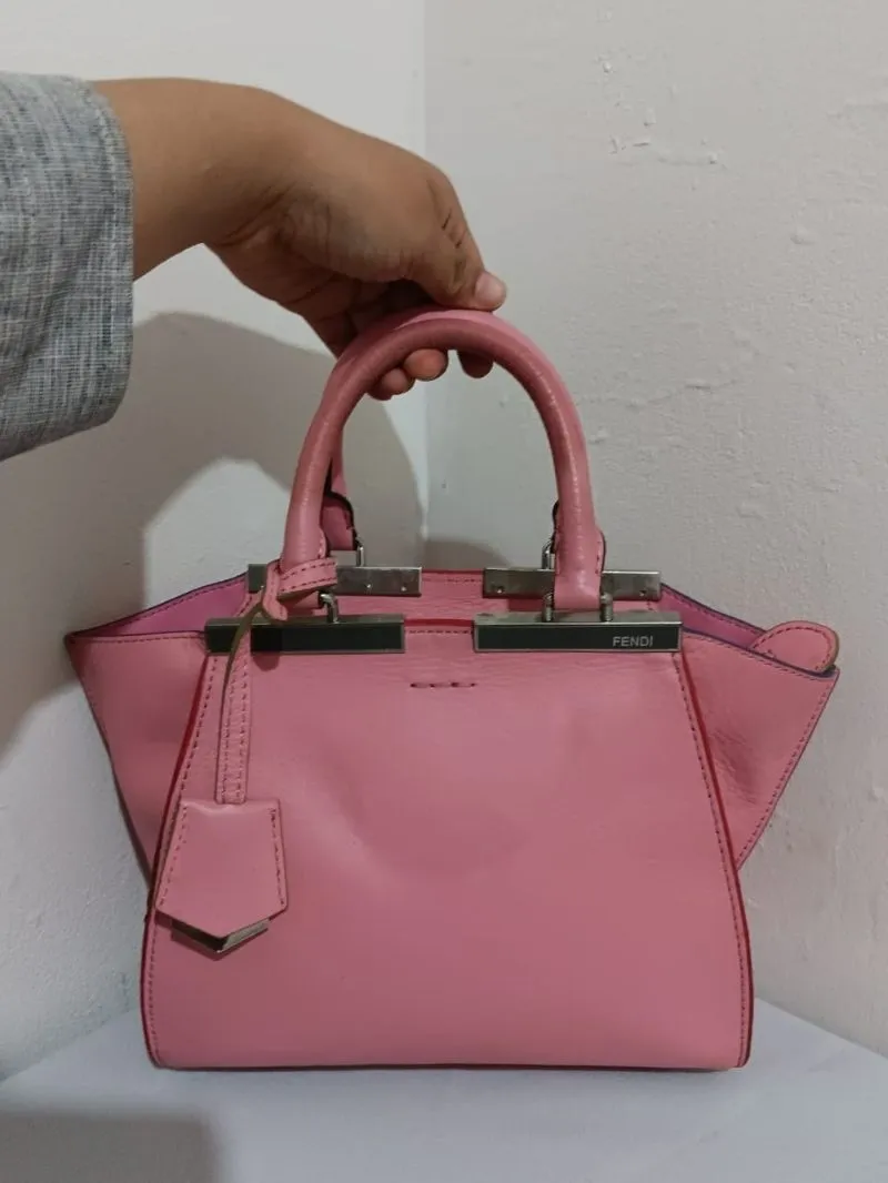 Fendi Futurist Handbag Wanita pink photo 1