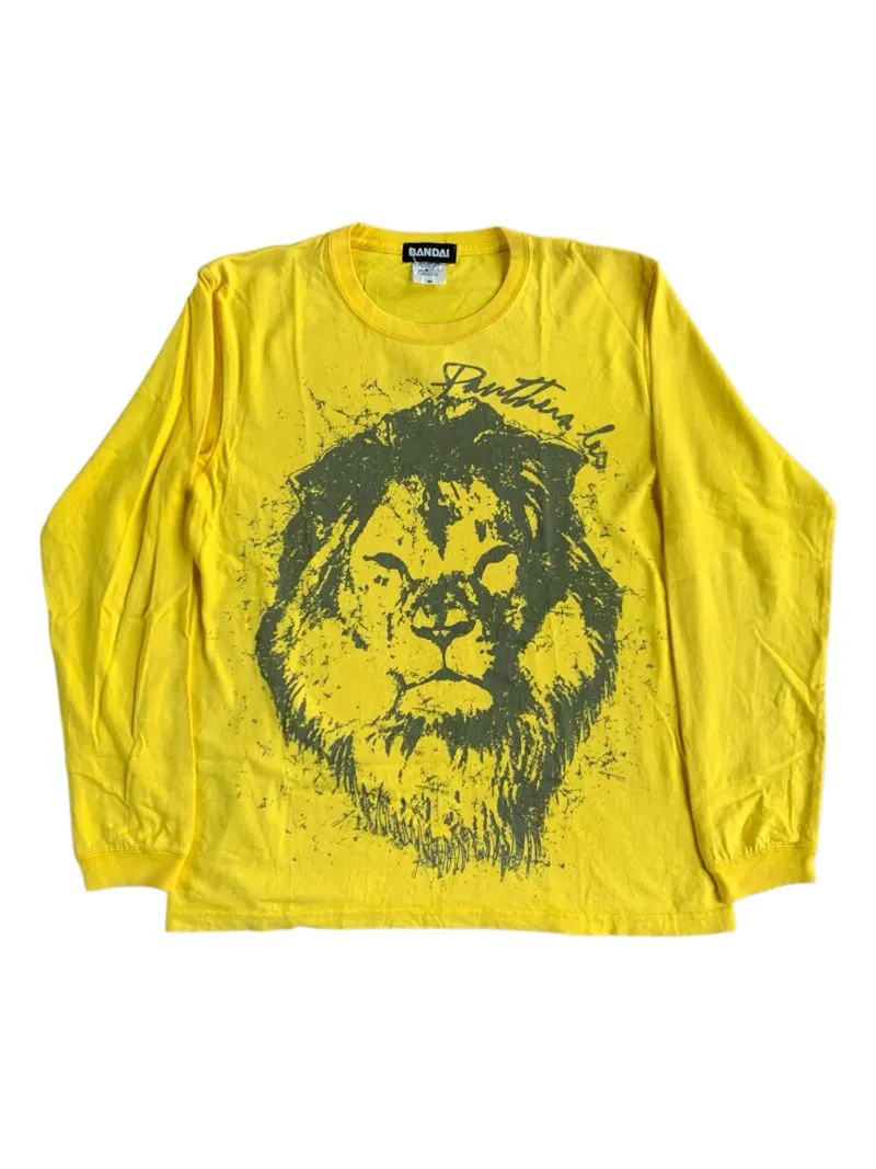 Japanese brand Vintage Streetwear T-shirt Pria yellow photo 1