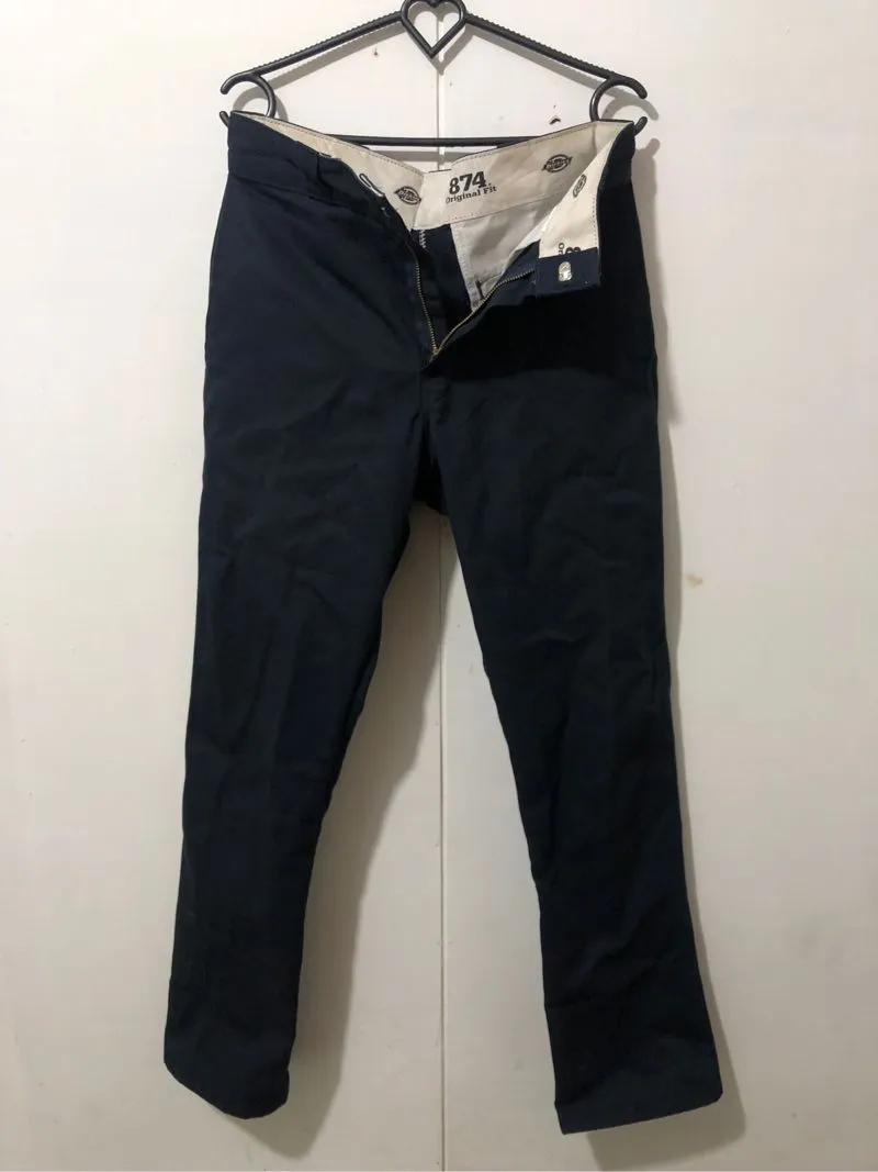 Dickies Streetwear Formal pants Pria navy photo 1
