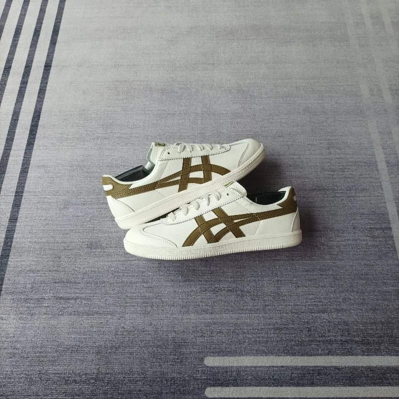 Onitsuka Tiger Casual Sneakers Pria white green photo 1