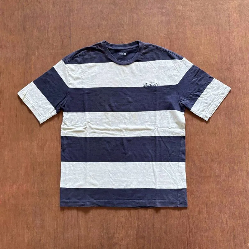 Stradivarius Casual T-shirt Pria white black photo 1
