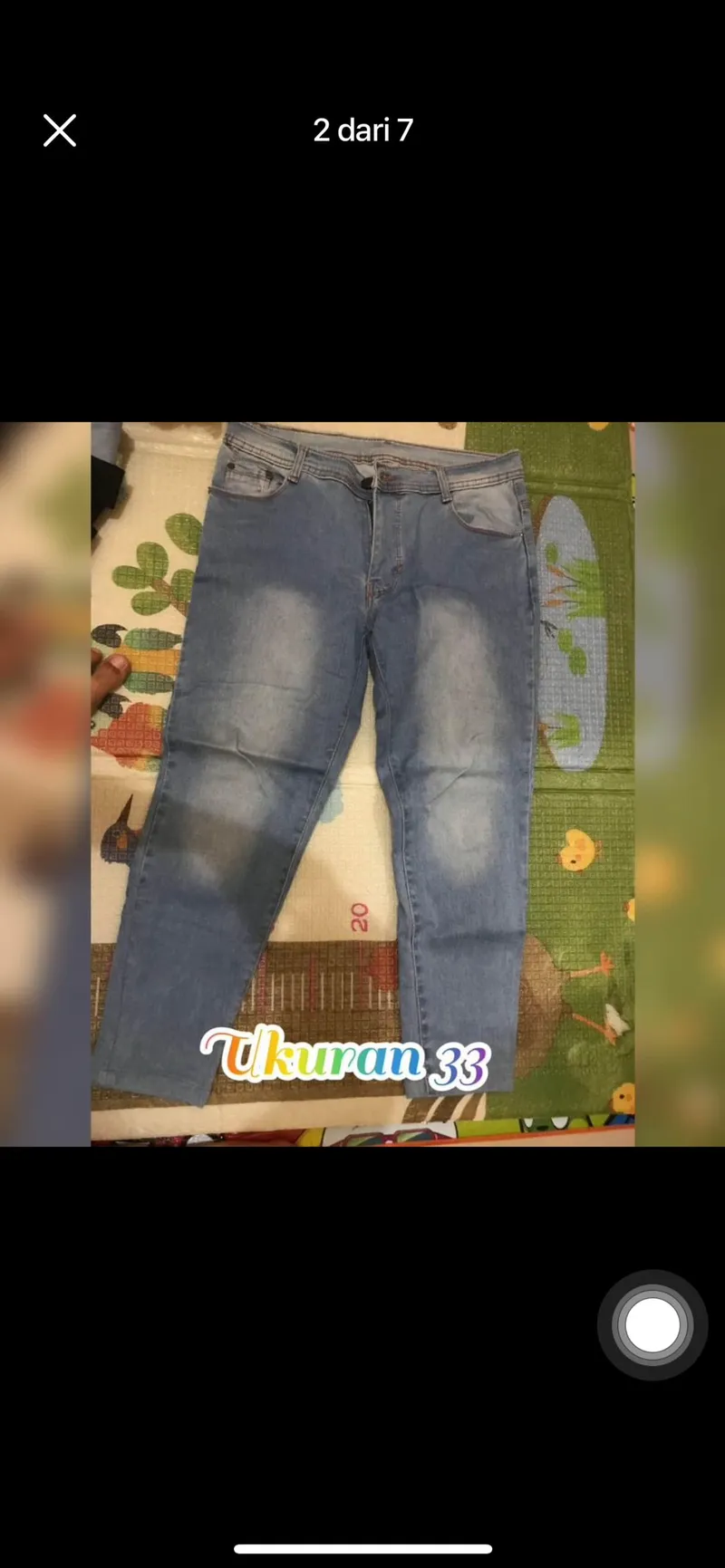 Casual Boyfriend jeans Wanita navy photo 1