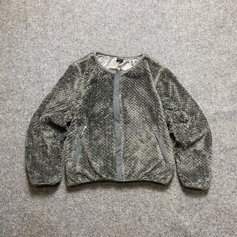 Fieldcore Streetwear Casual Fleece Wanita gray photo 1