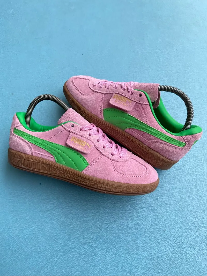 Puma Casual Sneakers Wanita green pink photo 1