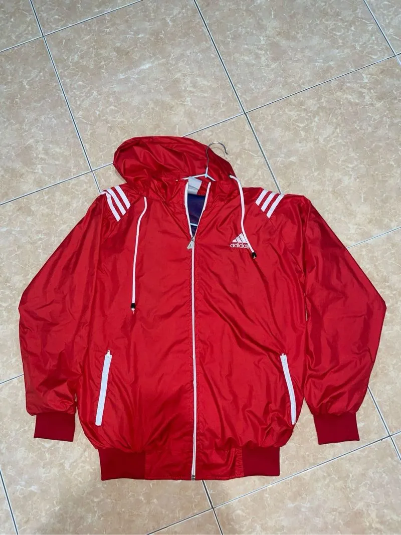 Adidas Streetwear Sportswear Track jacket Pria white red photo 1