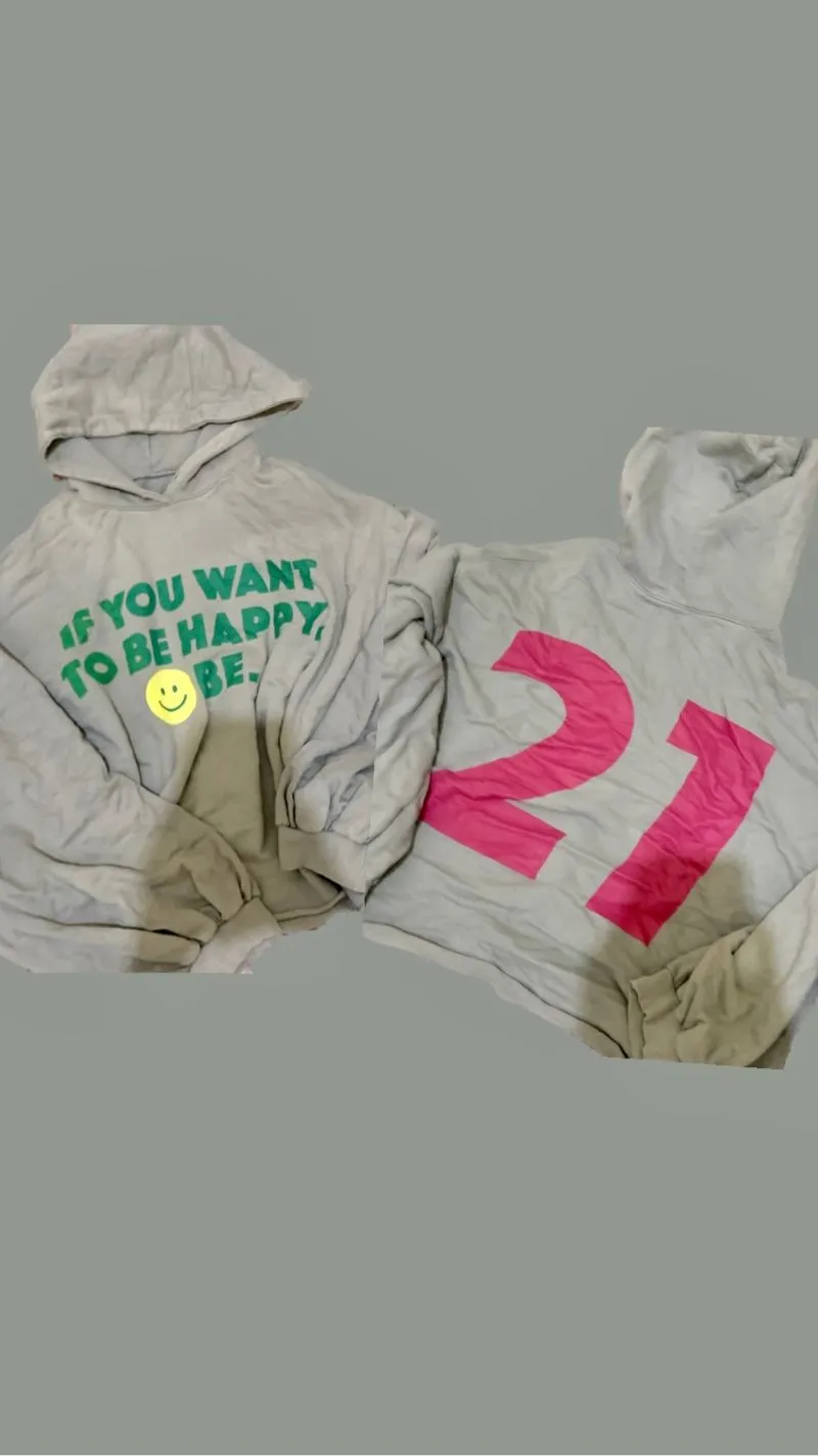 Casual Hoody Wanita gray photo 1