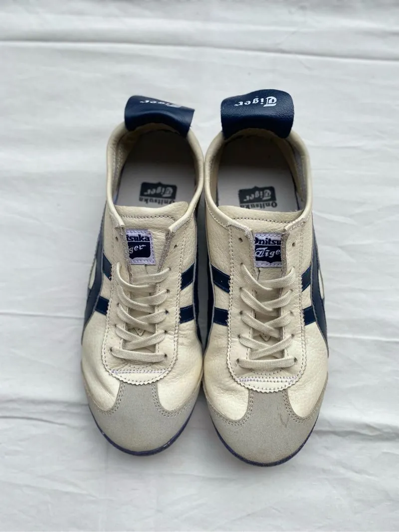 Onitsuka Tiger Casual Sneakers Wanita navy cream photo 1