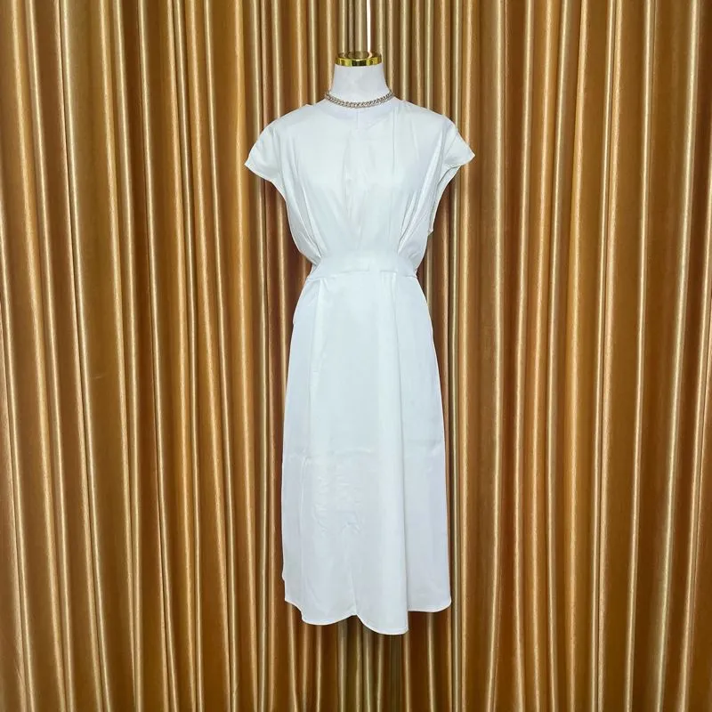 Casual Casual dress Wanita cream photo 1