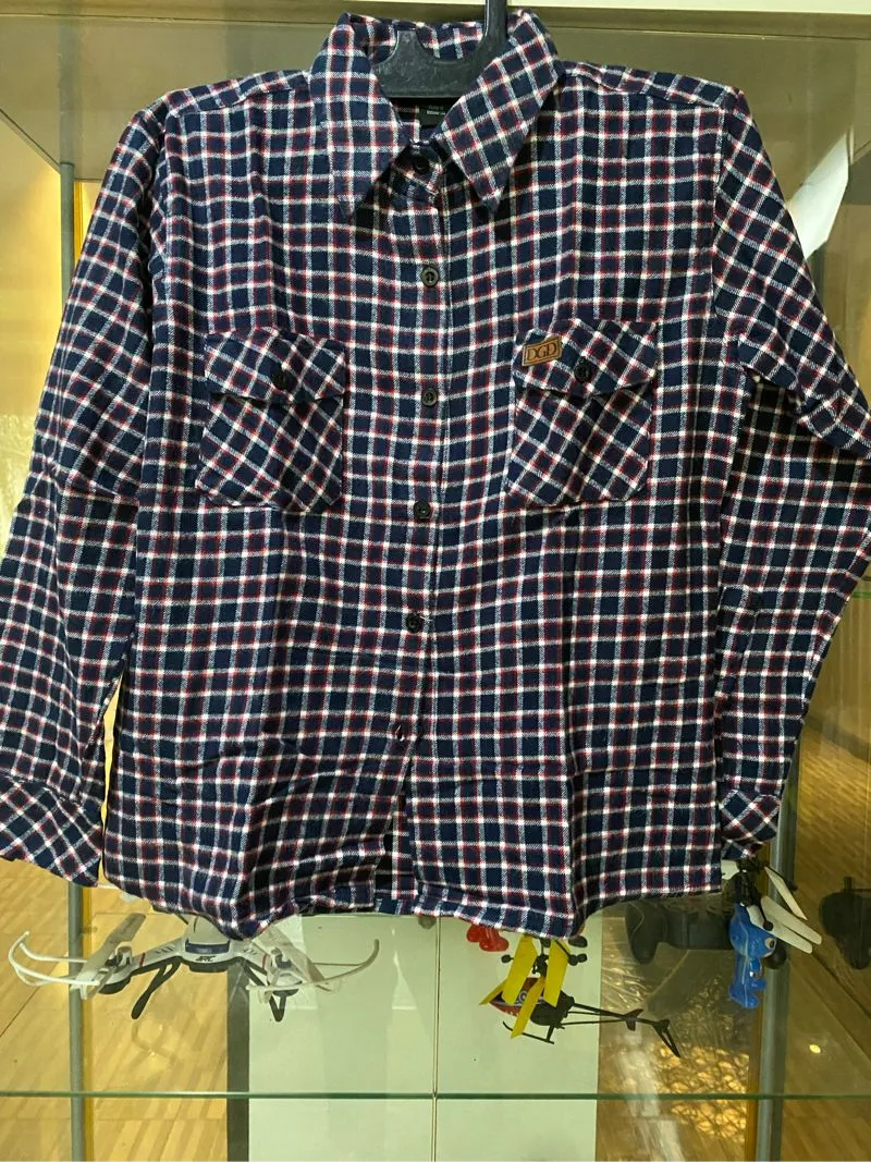 Dagadu Casual Shirt Wanita navy red photo 1