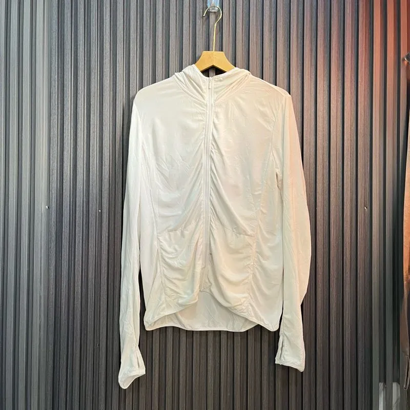 Uniqlo Sportswear Casual Windbreaker Pria white photo 1