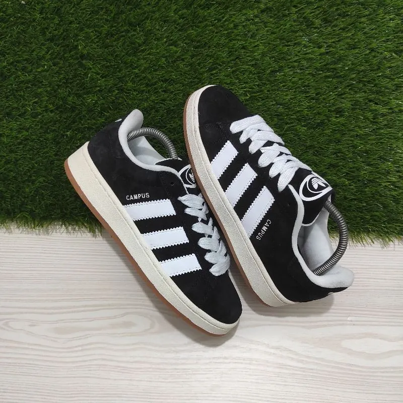 Adidas Casual Sneakers Pria white black photo 1