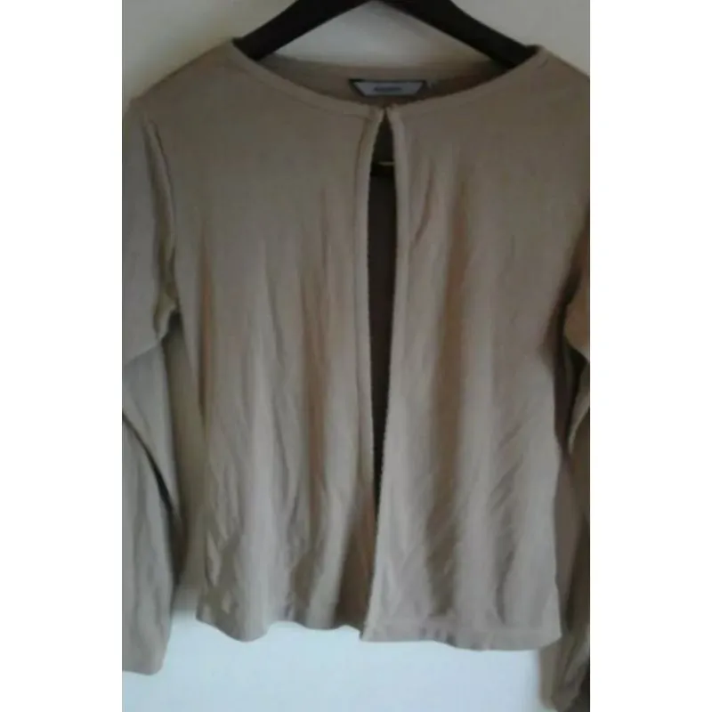 Casual Cardigan Wanita tan photo 1
