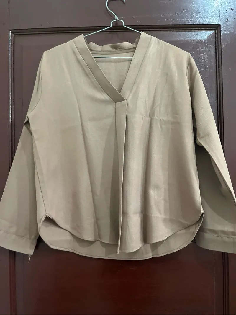 Casual Casual dress Wanita brown photo 1