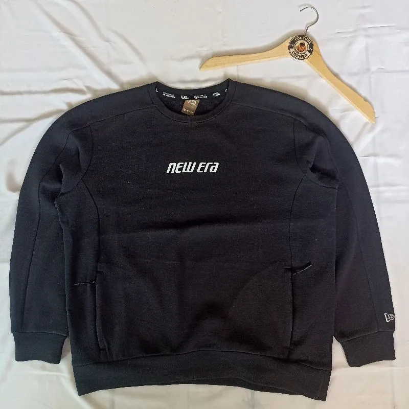 New Era Casual Sweater Pria black photo 1