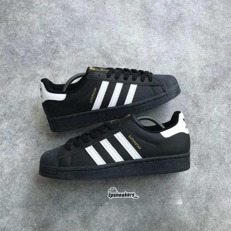 Adidas Casual Sneakers Pria white black photo 1
