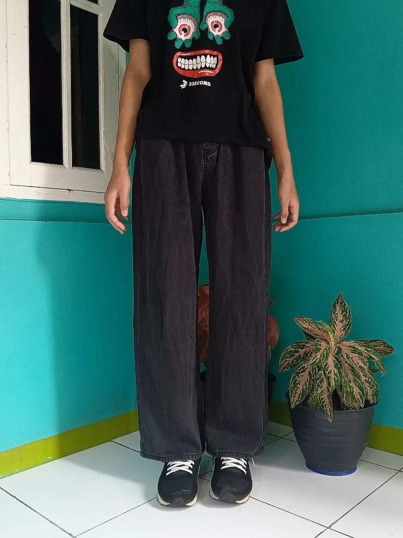 Vintage Y2K Jeans Pria black photo 1