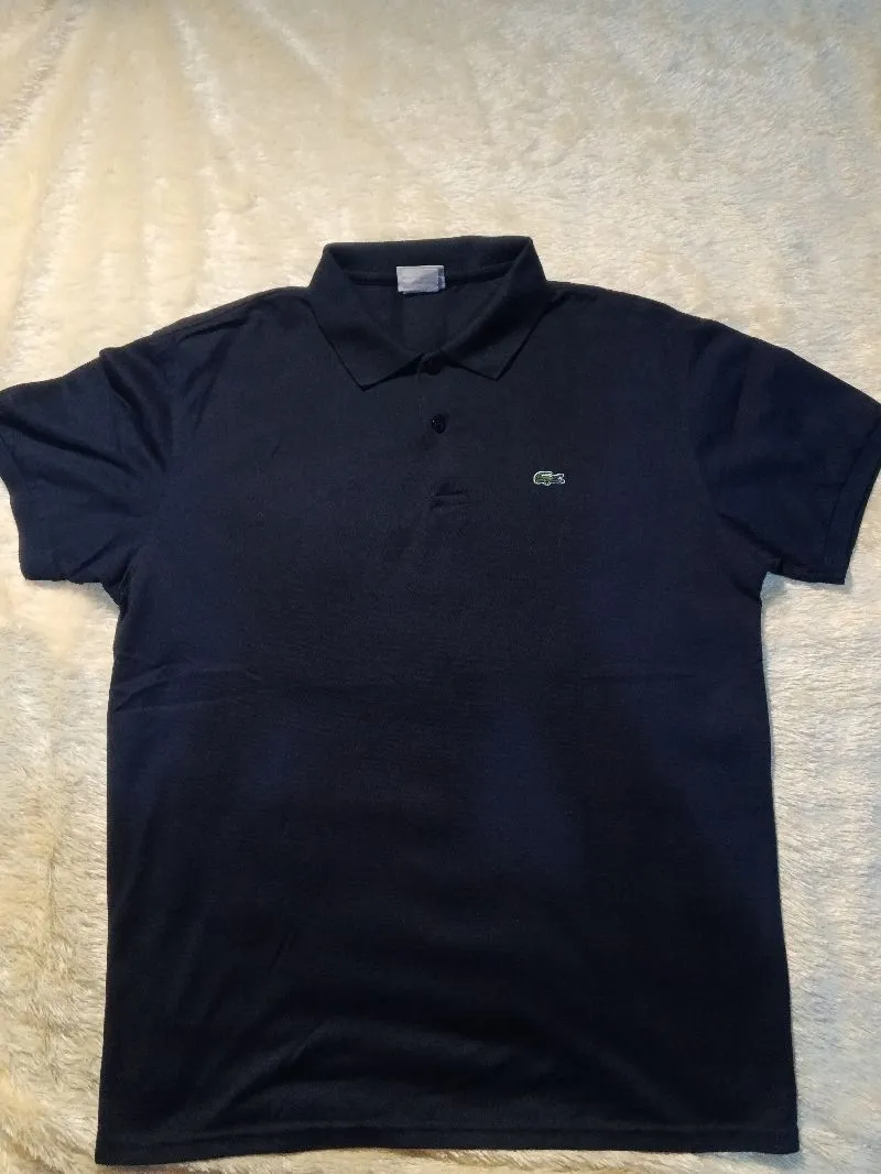 Lacoste Vintage Casual T-shirt Pria black photo 1