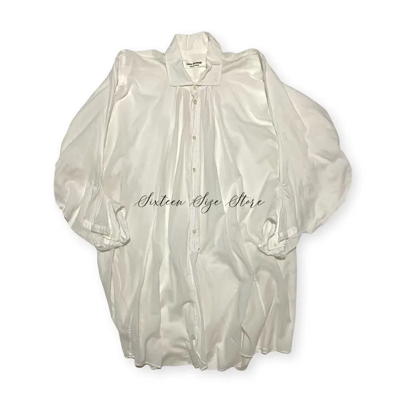 COMME des GARÇONS Luxury Avant Garde Casual shirt Pria white photo 1