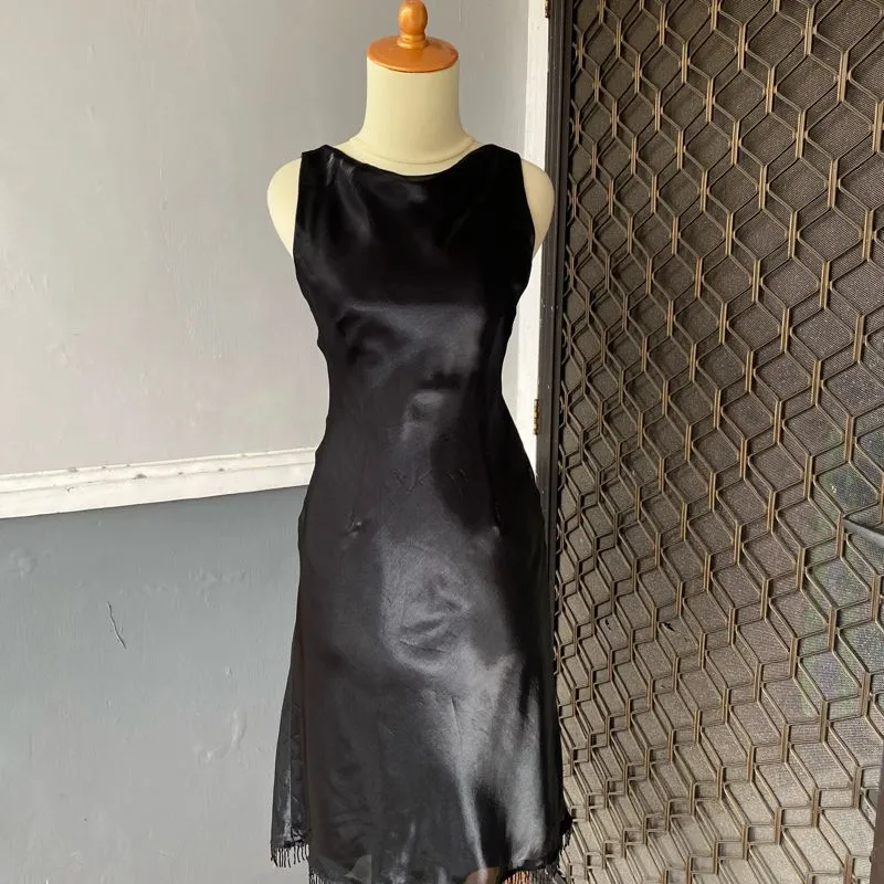 Vintage Luxury Evening dress Wanita black photo 1