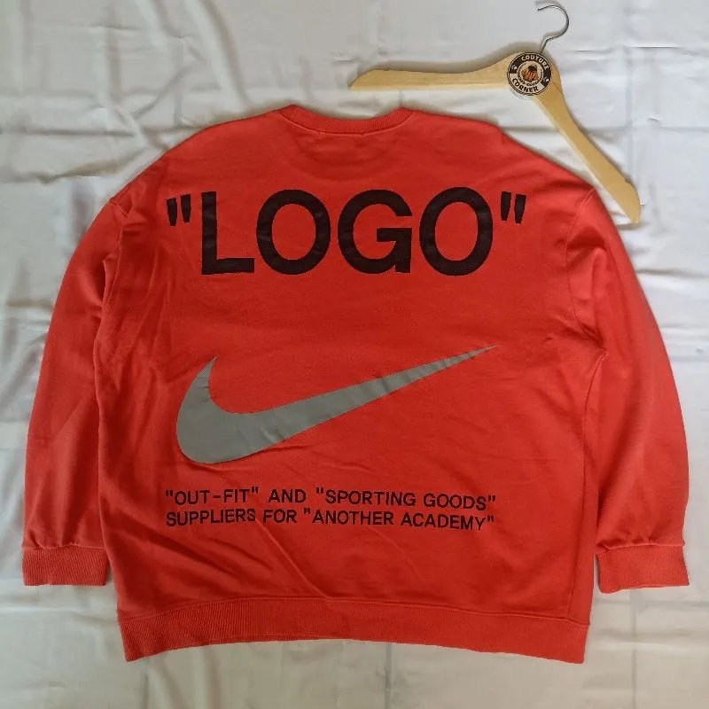 AMBUSH Casual Sweater Pria orange photo 1