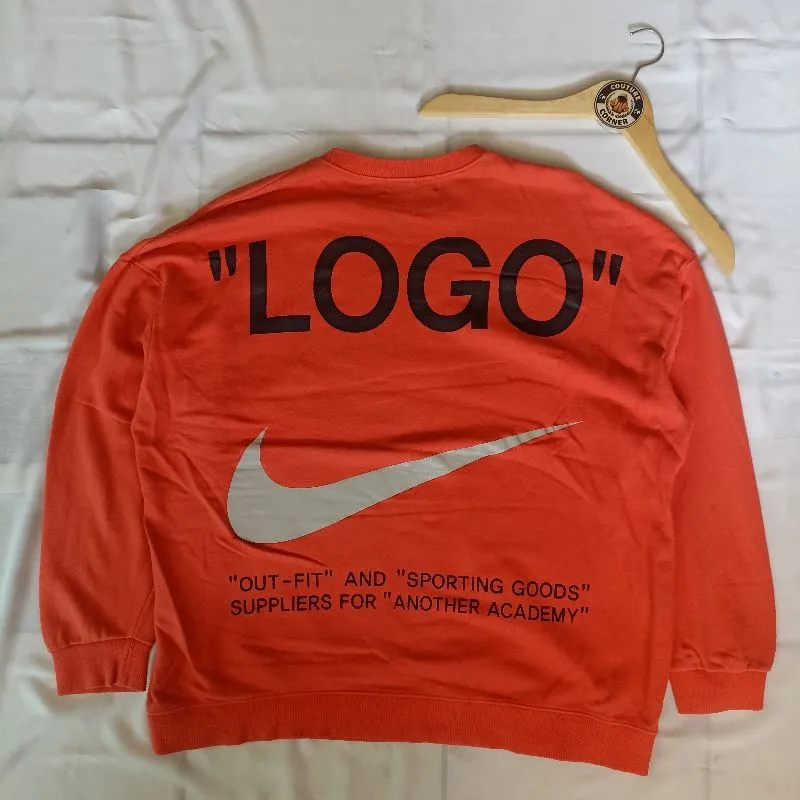 AMBUSH Casual Sweater Pria orange photo 1